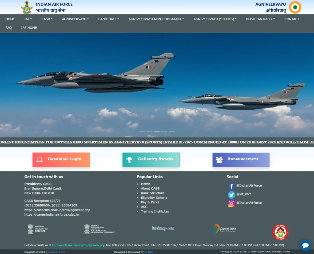 Indian Airforce,
Agniveer,
IAF,
Indian Airforce Agniveer Recruitment 2024,