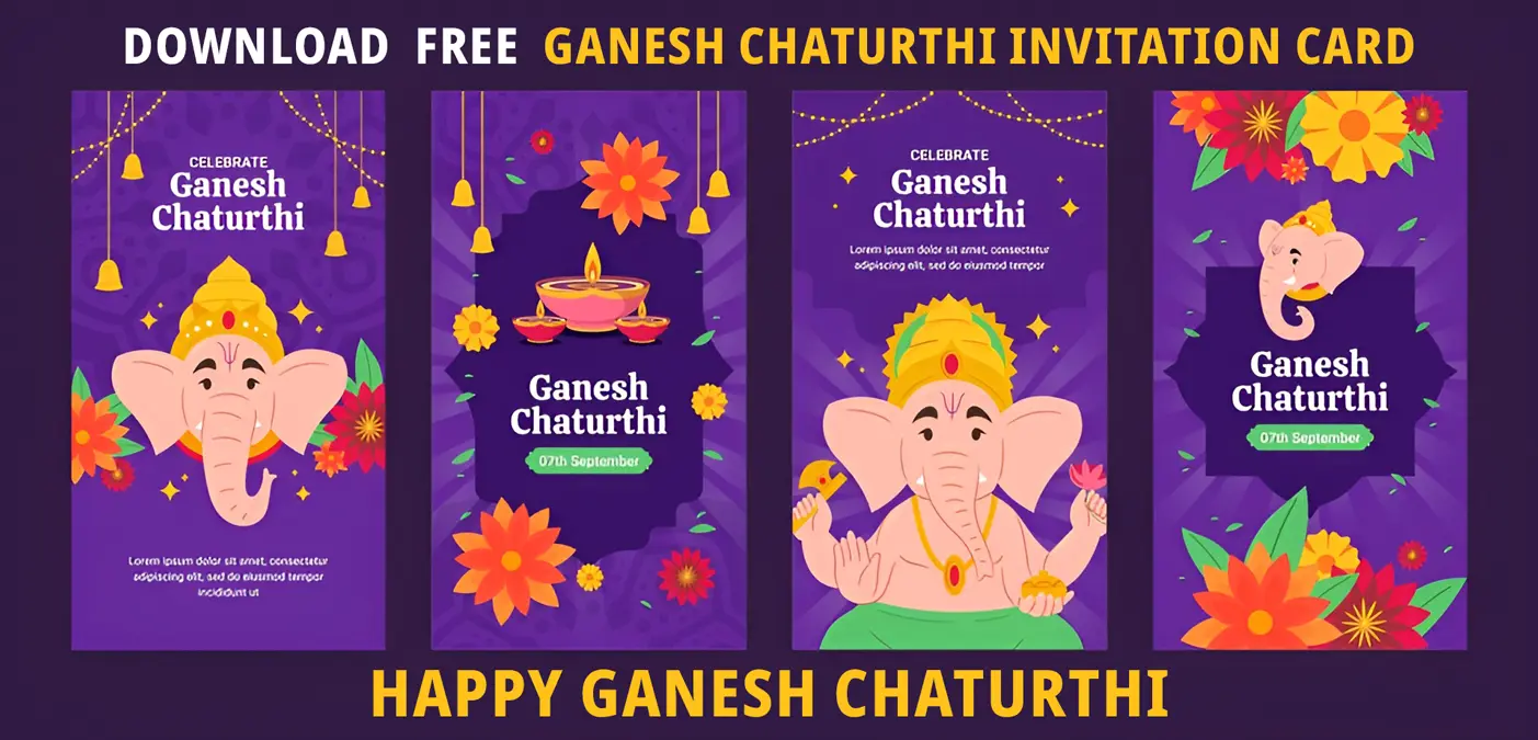 Ganesh Chaturthi Invitation