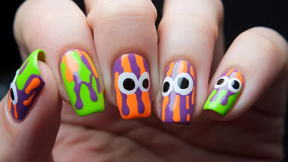 halloween nails,