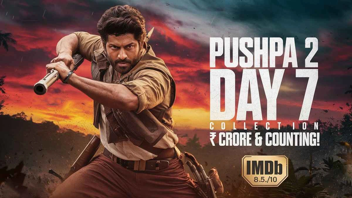 Pushpa 2 Box Office Collection Worldwide Day 7, Pushpa 2 IMDb rating, Pushpa 2 Rotten Tomatoes reviews, Pushpa 2 Day 7 collection, Pushpa 2 box office numbers,